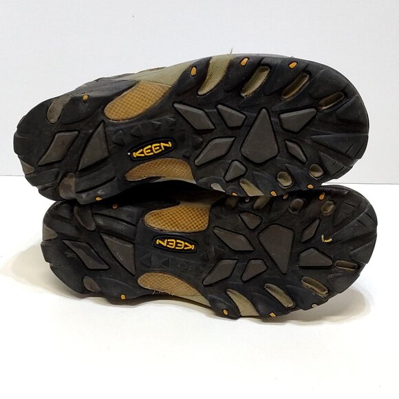 KEEN Voyageur Vented Hiking Shoes Men US 9M Leather Mesh Outdoor Water-Resistant - Picture 7 of 12